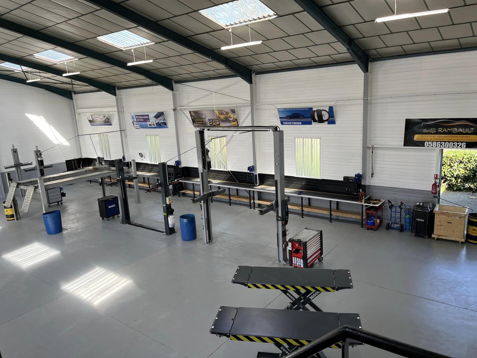 Garage Rambault Saint Sauveur Bressuire atelier mécanique 2